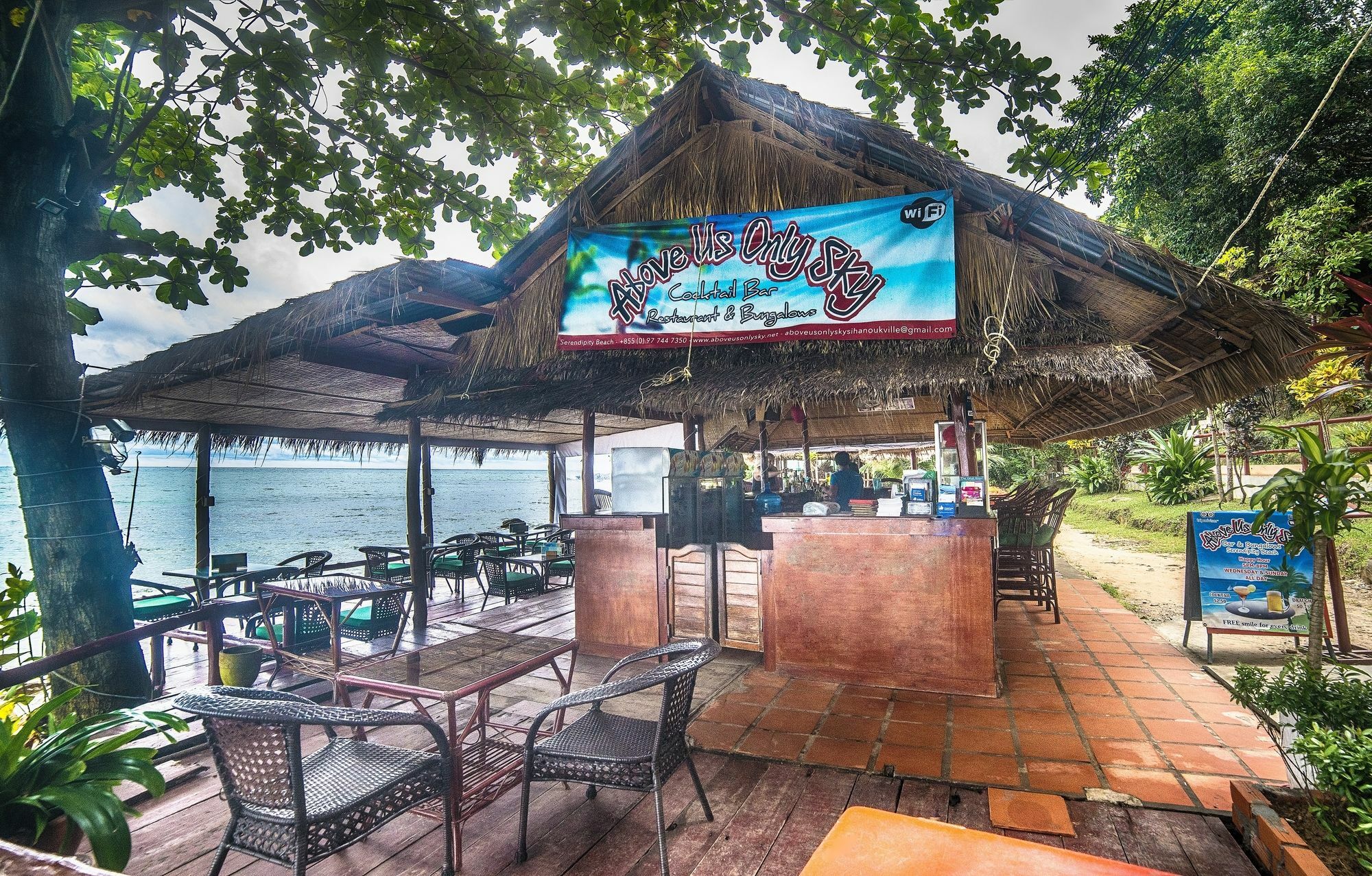 Above Us Only Sky Hotel Sihanoukville Exterior foto